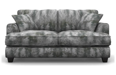 Heart of House Hampstead 2 Seater Shimmer Sofa Bed - Silver
